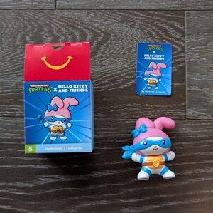 McDonald's Hello Kitty x TMNT My Melody x Leonardo Figure
